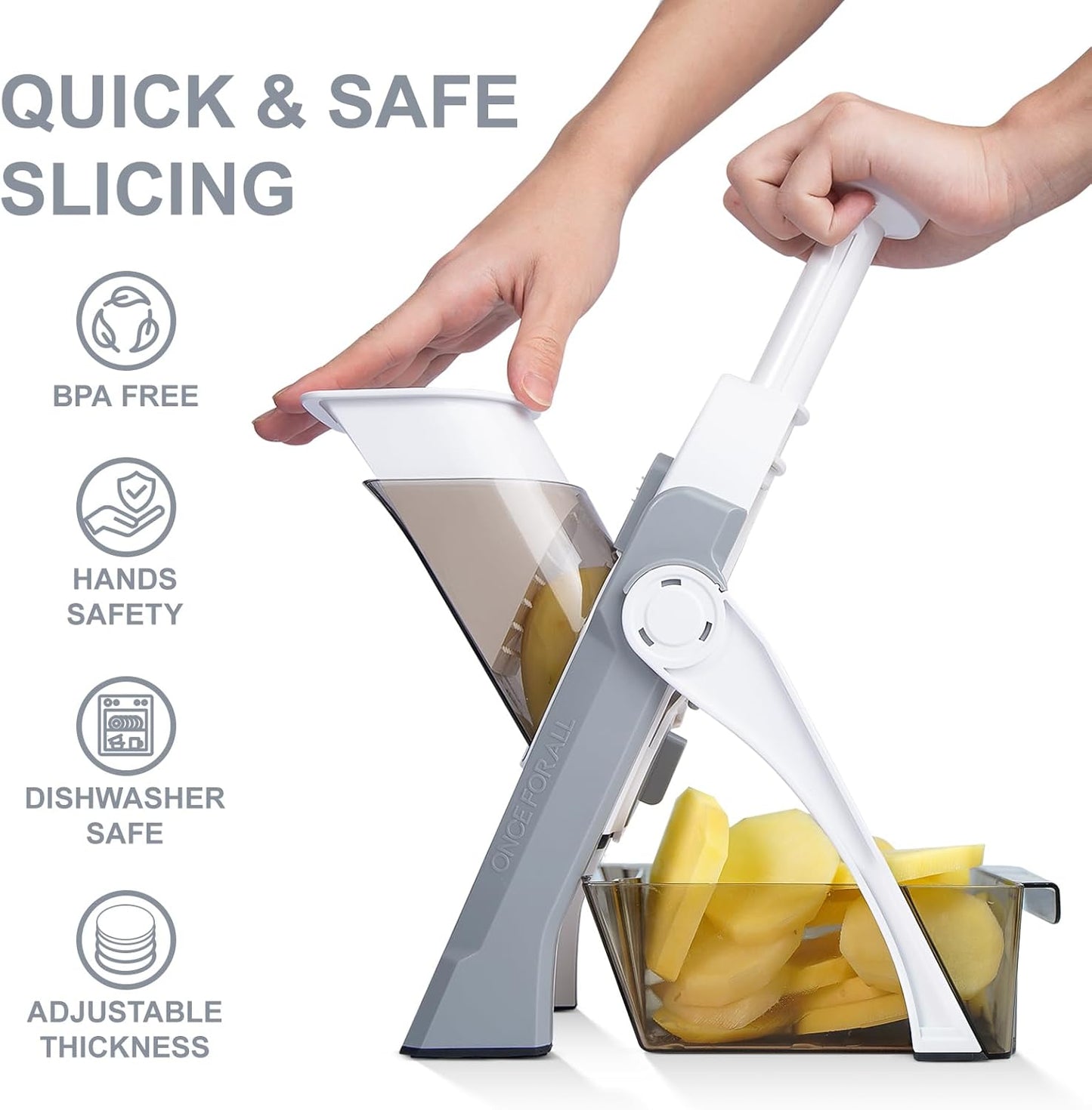 All In One Safe Mandoline Slicer