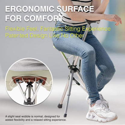 Folding Walking Stick with Seat