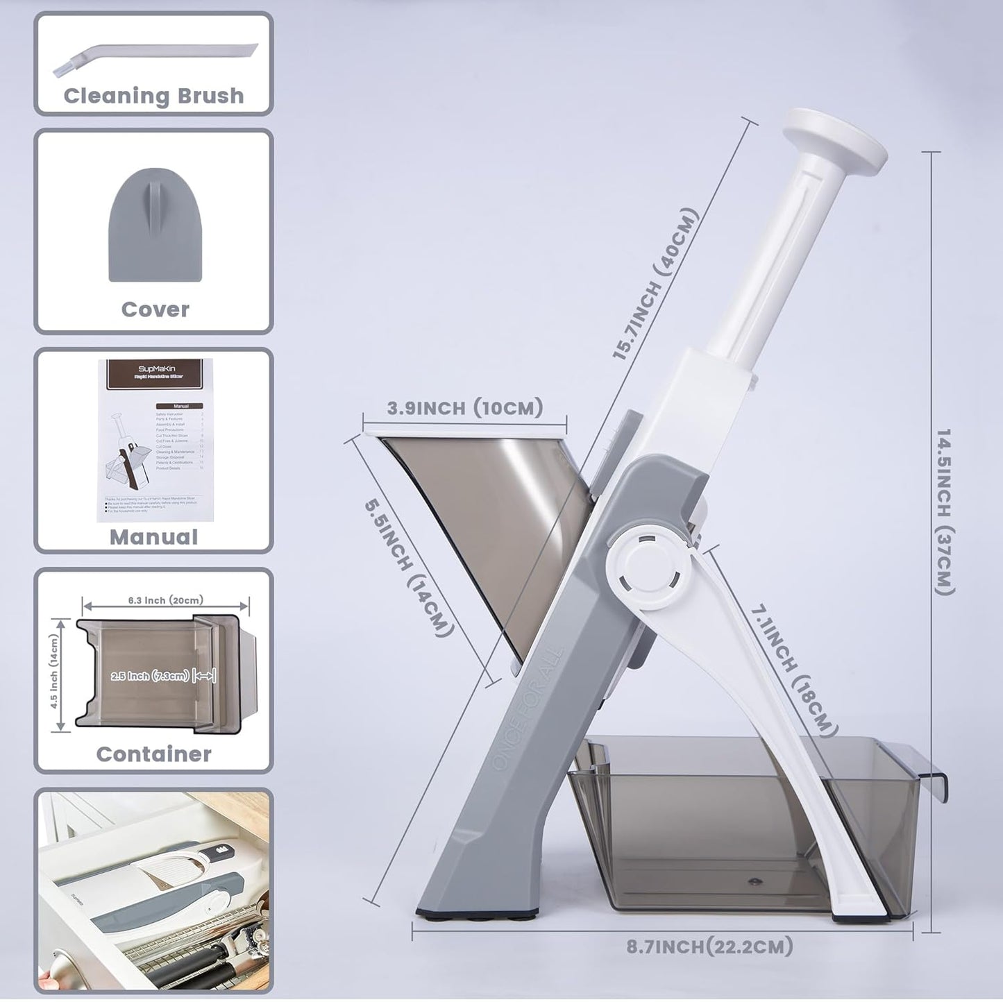 All In One Safe Mandoline Slicer