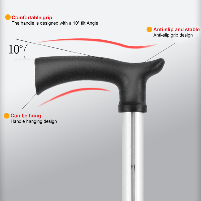 Folding Walking Stick with Seat